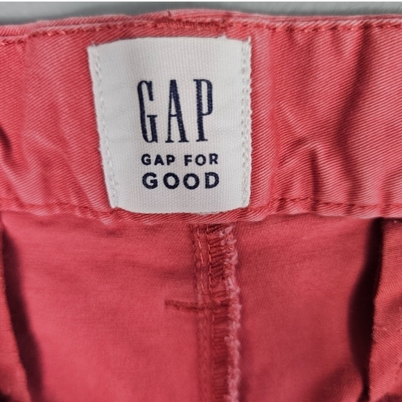 Gap Pink Cotton Bermuda Shorts Size: 6 - Picture 9 of 9